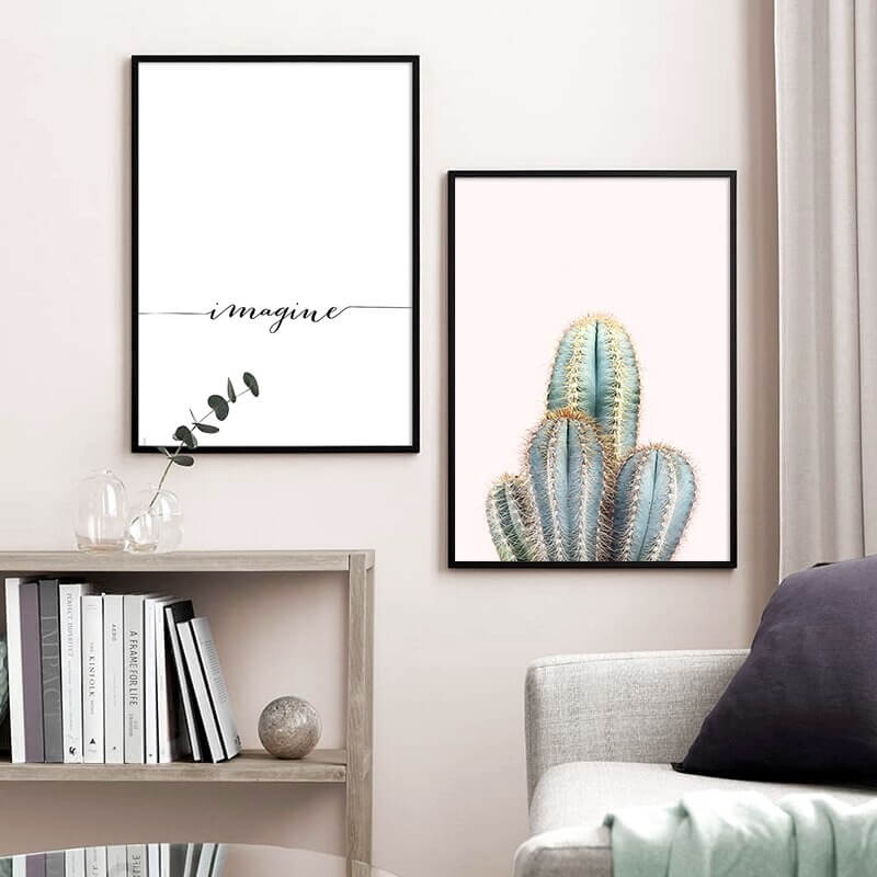 imagine and cactus landscape