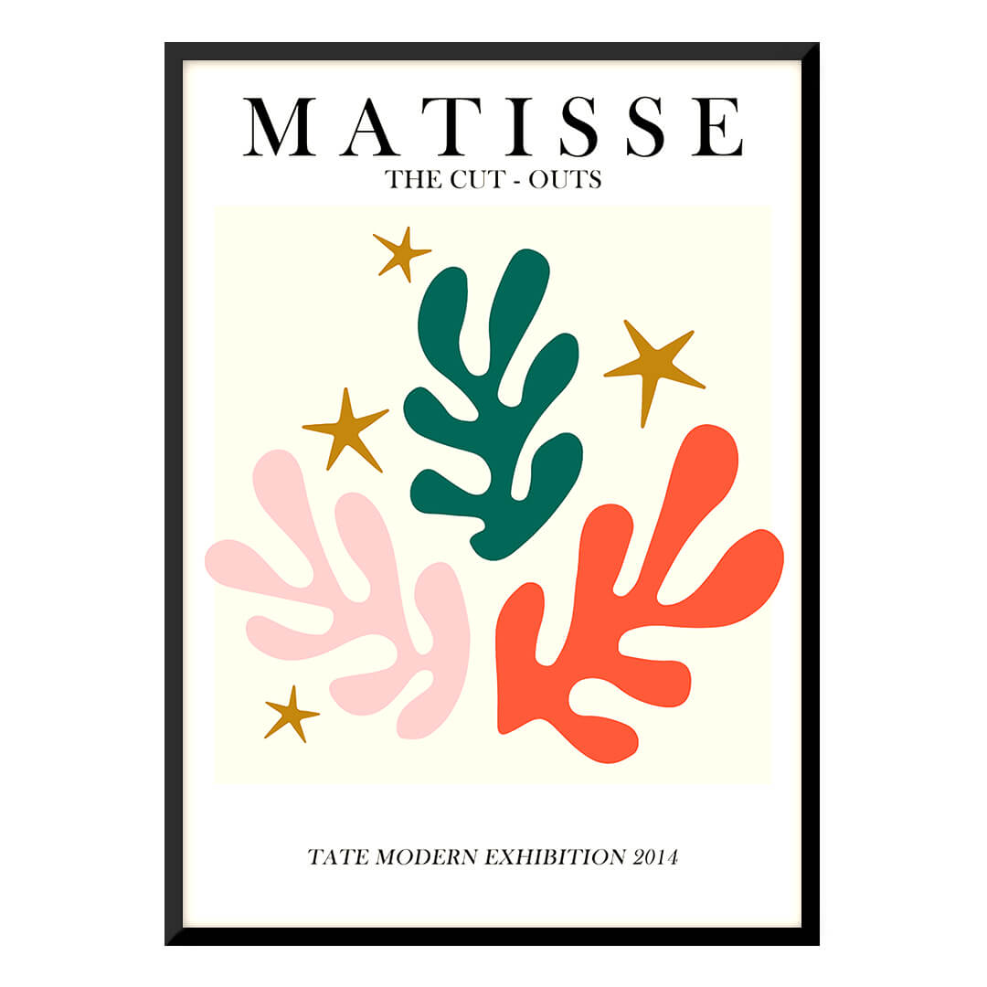 Matisse Cut-Outs poster from Tate Modern 2014