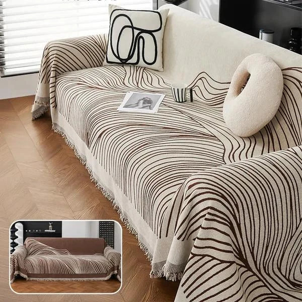 [Compre 1, Leve 2] Kit Melissa - Capa em Chenille com Escudo Anti-Manchas e Anti-Odor